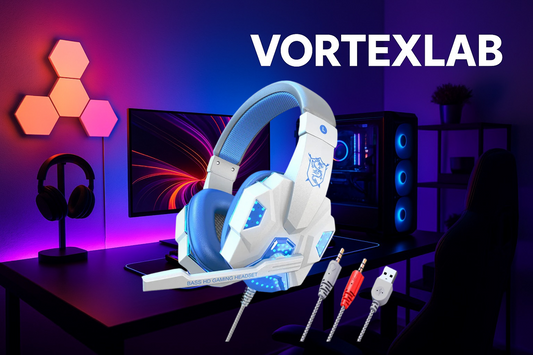 Casque Gaming Fanmuran Filaire – Son 3D & Micro Anti-Bruit