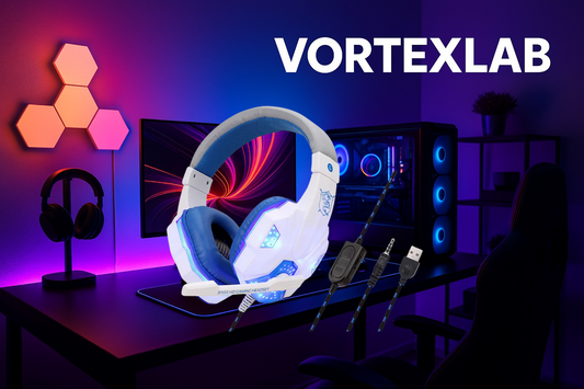 Casque Gaming Filaire CUGUU avec Micro & Son 4D