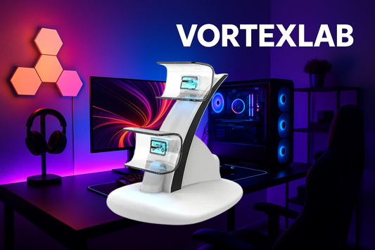 Station de Charge PS5 Double – TECTINTER Type-C & LED