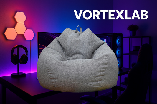 Housse Fauteuil Poire XXL – Moderne, Douce & Lavable | Sans Remplissage