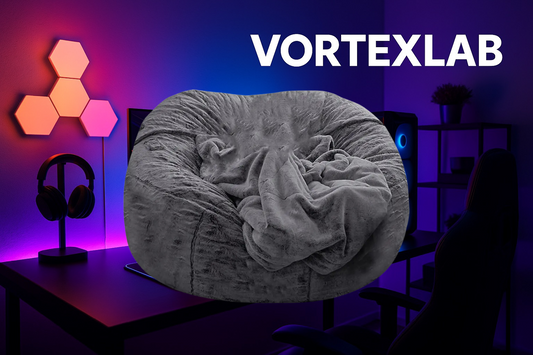 Housse Fauteuil Poire XXL – Moderne, Douce & Lavable | Sans Remplissage