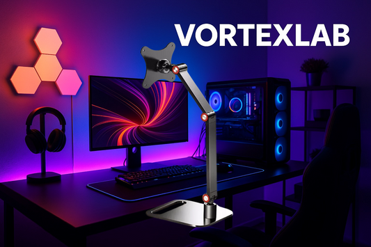 Support Écran Universel Lamgool – Rotatif 360° & Réglable pour Ordinateur Portable (10 à 20")