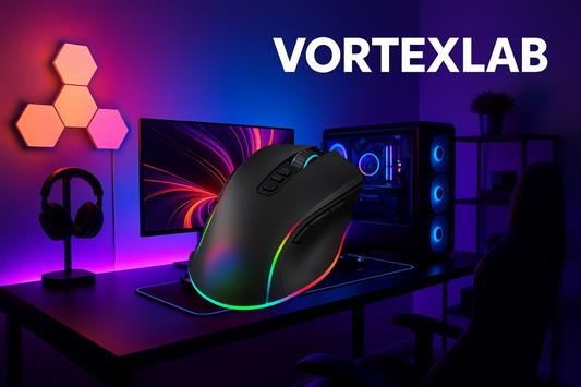 Souris Gaming Sans Fil iMice – 5500 DPI, Bluetooth, RGB & Rechargeable