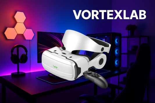 Casque VR SHINECON G02EF – Lunettes VR 3D avec Audio Intégré pour iPhone, Android & Huawei