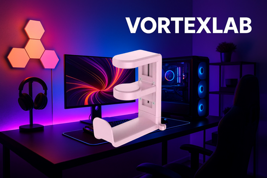 Support Casque Rotatif VIKEFON DH-U4 – Pince Sans Perçage, Rotation 360°, Protection Anti-Rayures