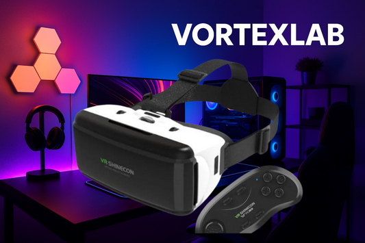 Casque VR SHINECON G06 / G06E – Expérience IMAX 3D à Domicile avec Audio & Manette Bluetooth