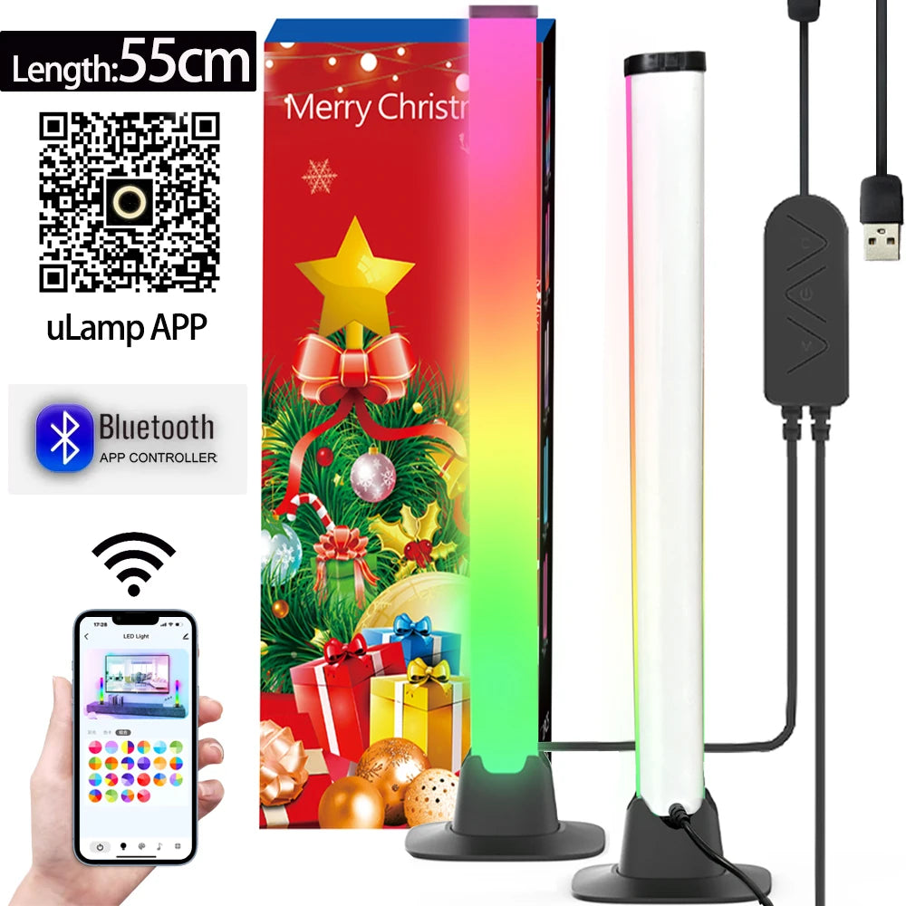 Lampe Ambiance RGB Connectée – LED Gaming & Contrôle App