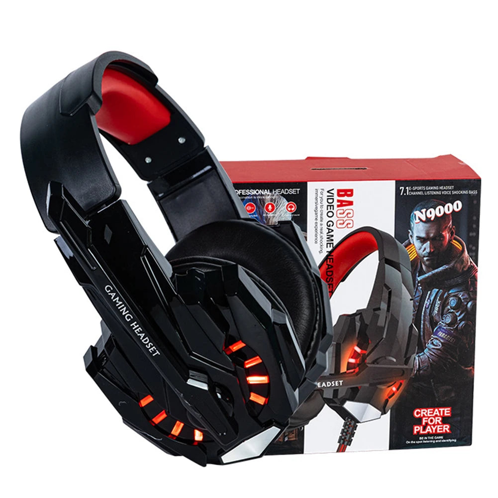 Casque Gaming Fanmuran Filaire – Son 3D & Micro Anti-Bruit