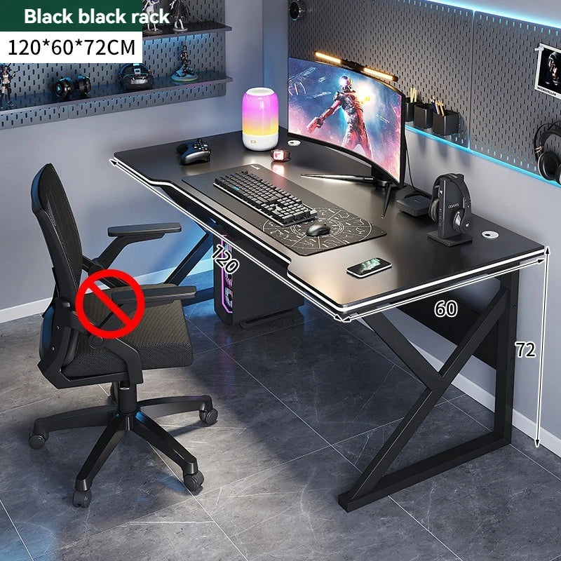 Bureau Ordinateur Rectangulaire – Mobilier Scolaire ou Professionnel, Surface Optimisée, Montage Facile