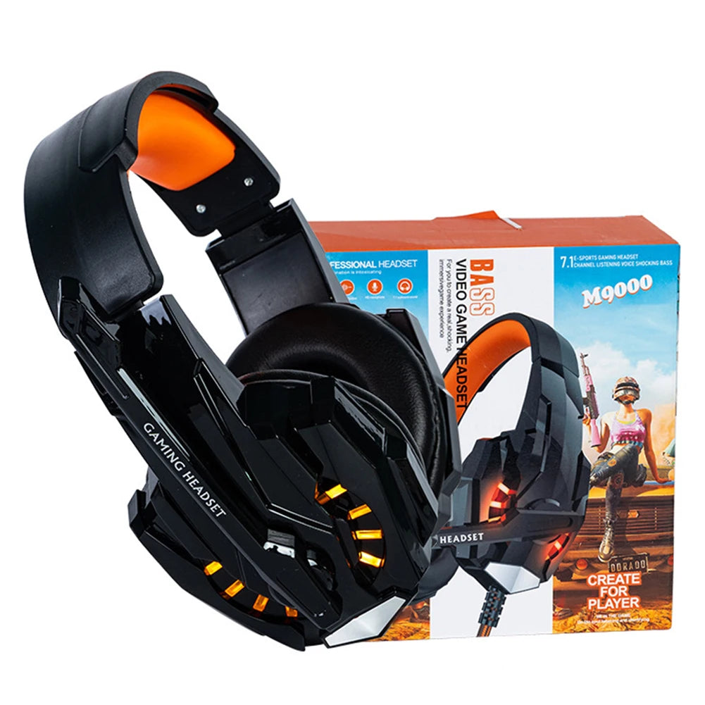 Casque Gaming Fanmuran Filaire – Son 3D & Micro Anti-Bruit
