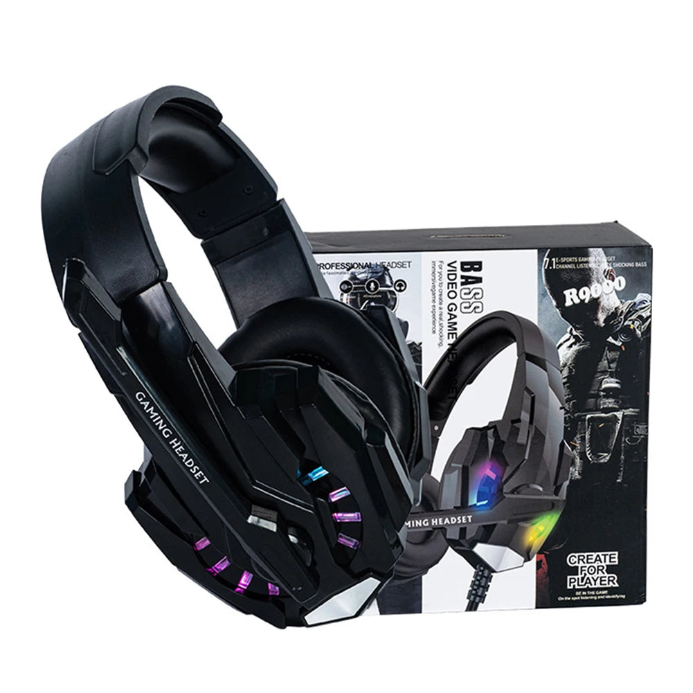 Casque Gaming Fanmuran Filaire – Son 3D & Micro Anti-Bruit