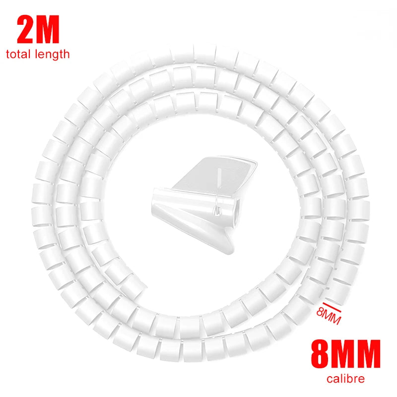 Gaine Spiralée PVC – Protection et Organisation des Câbles