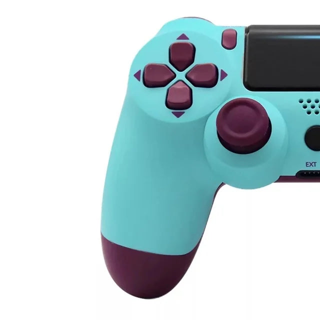 Manette de Jeu Sans Fil M.sman – Bluetooth & USB, Compatible PS4 / PC / iOS avec Joysticks Précis & Design Ergonomique