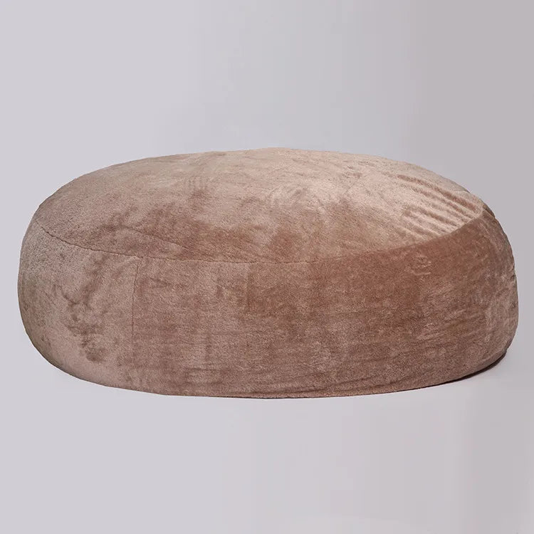 Housse Fauteuil Poire Style Campagne – Tissu Effet Fourrure Ultra Doux | 2 Tailles Disponibles