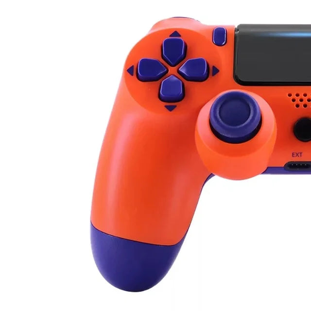 Manette de Jeu Sans Fil M.sman – Bluetooth & USB, Compatible PS4 / PC / iOS avec Joysticks Précis & Design Ergonomique
