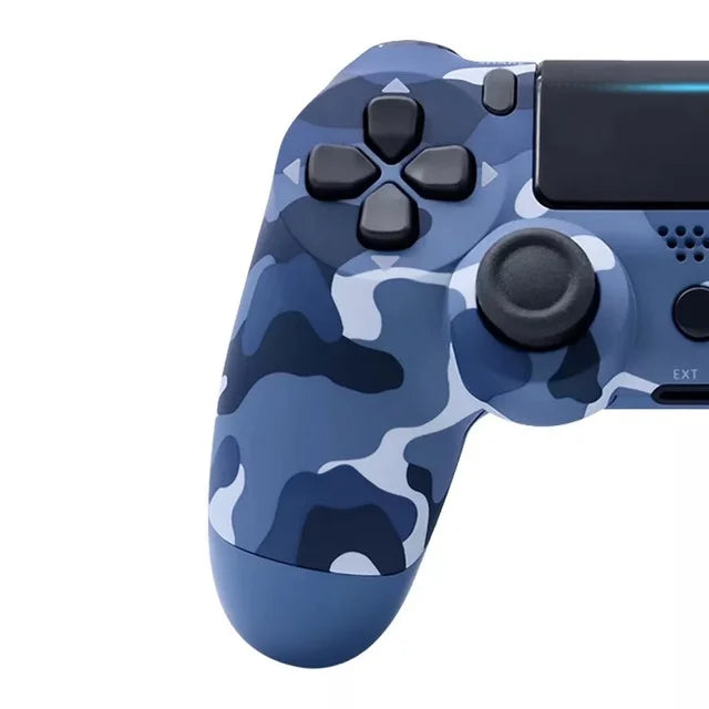 Manette de Jeu Sans Fil M.sman – Bluetooth & USB, Compatible PS4 / PC / iOS avec Joysticks Précis & Design Ergonomique