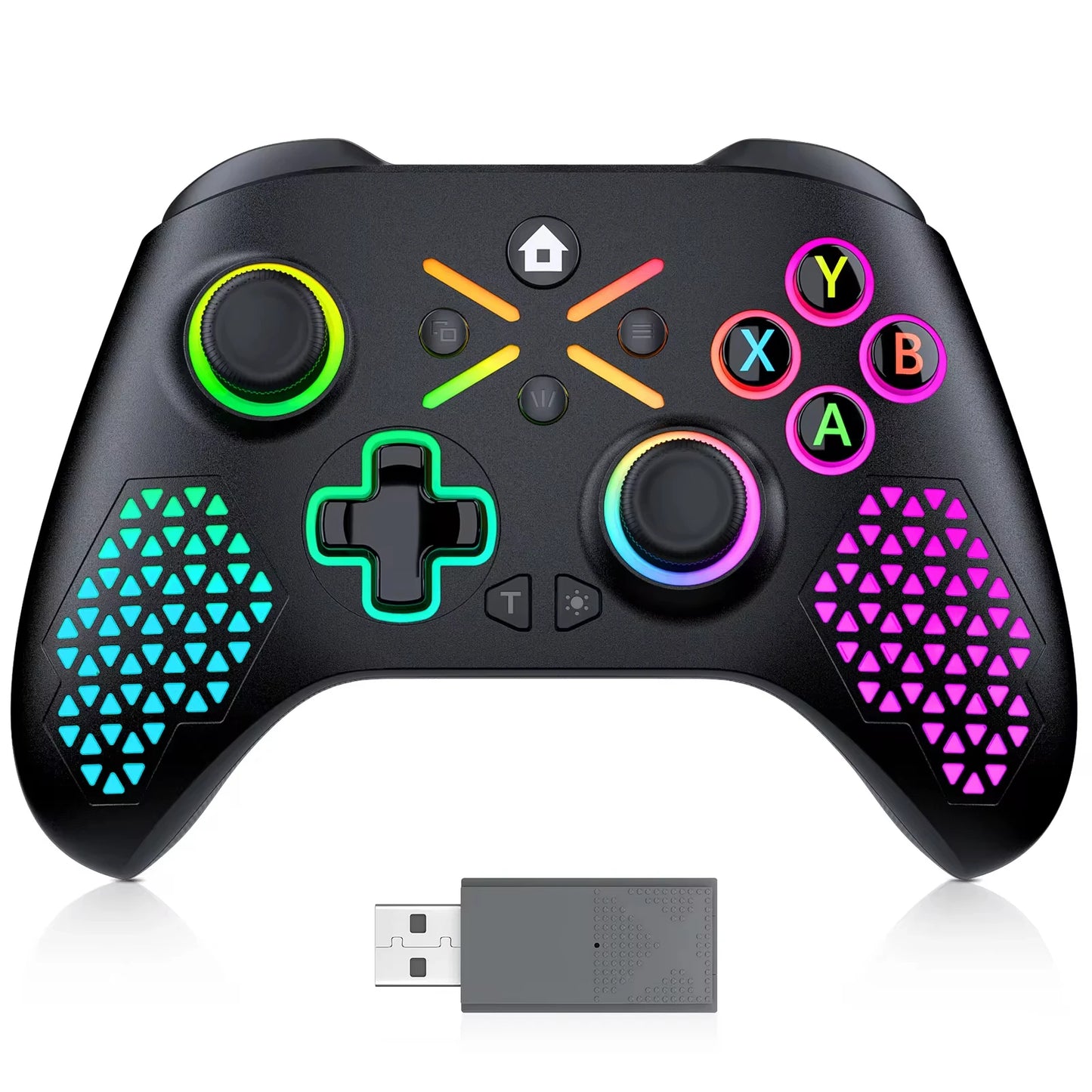 Manette Sans Fil Xbox & PC – 2.4G, Gâchettes Hall, Gyroscope & Vibration