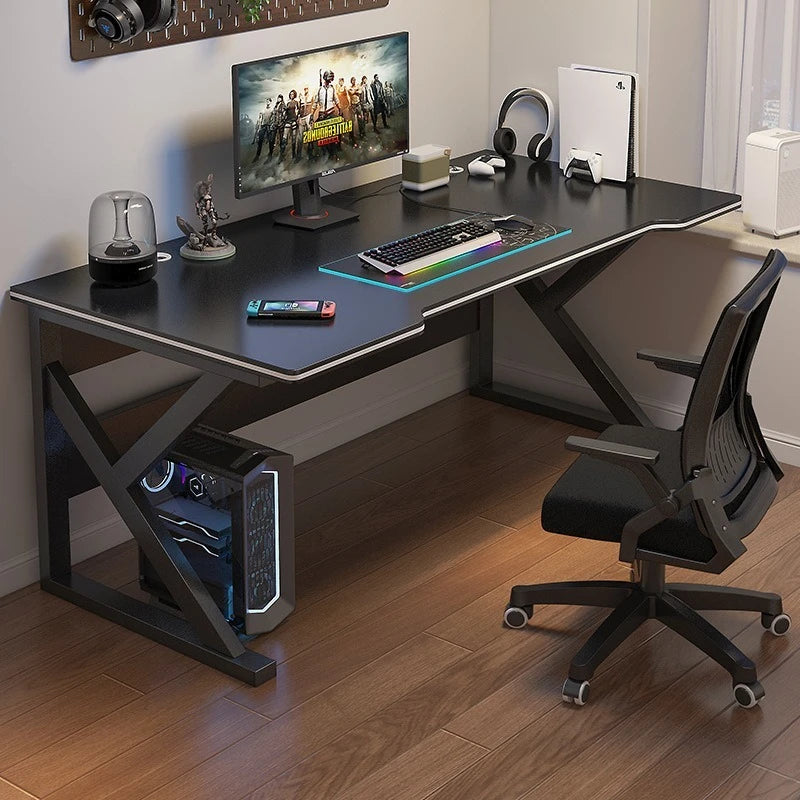 Bureau Ordinateur Rectangulaire – Mobilier Scolaire ou Professionnel, Surface Optimisée, Montage Facile