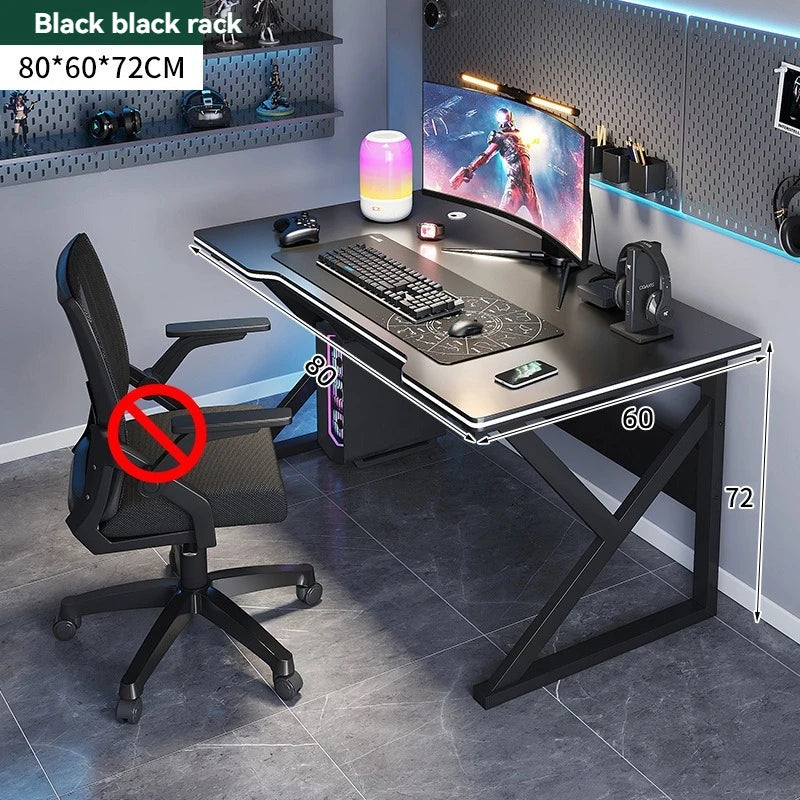 Bureau Ordinateur Rectangulaire – Mobilier Scolaire ou Professionnel, Surface Optimisée, Montage Facile