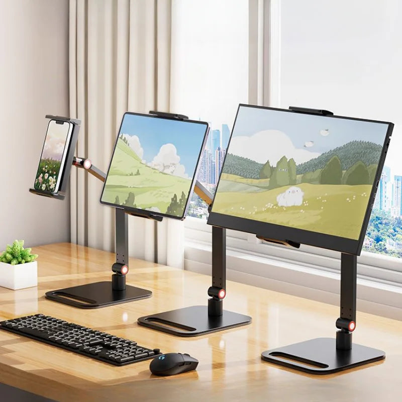 Support Écran Universel Lamgool – Rotatif 360° & Réglable pour Ordinateur Portable (10 à 20")