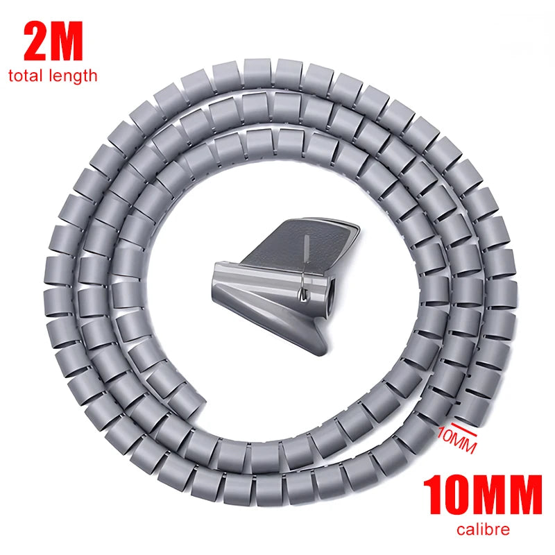 Gaine Spiralée PVC – Protection et Organisation des Câbles
