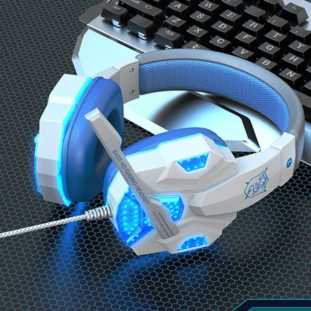 Casque Gaming Fanmuran Filaire – Son 3D & Micro Anti-Bruit