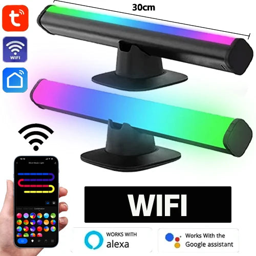 Lampe Ambiance RGB Connectée – LED Gaming & Contrôle App