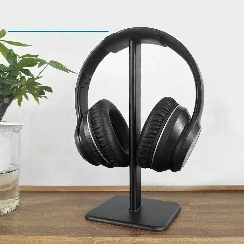 Support de Casque PXSW Universel en Aluminium – Design Minimaliste, Base Antidérapante et Montage Sans Outil pour Setup Gaming et Bureau