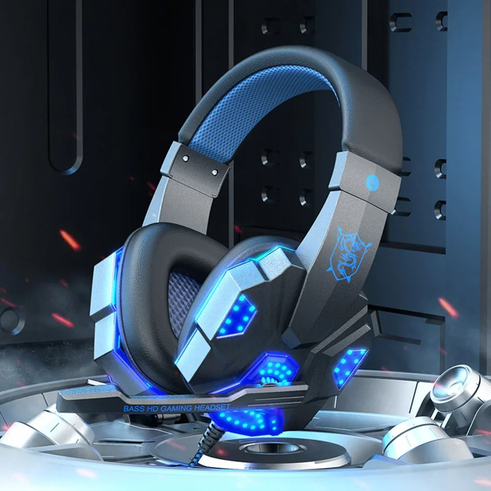 Casque Gaming Fanmuran Filaire – Son 3D & Micro Anti-Bruit