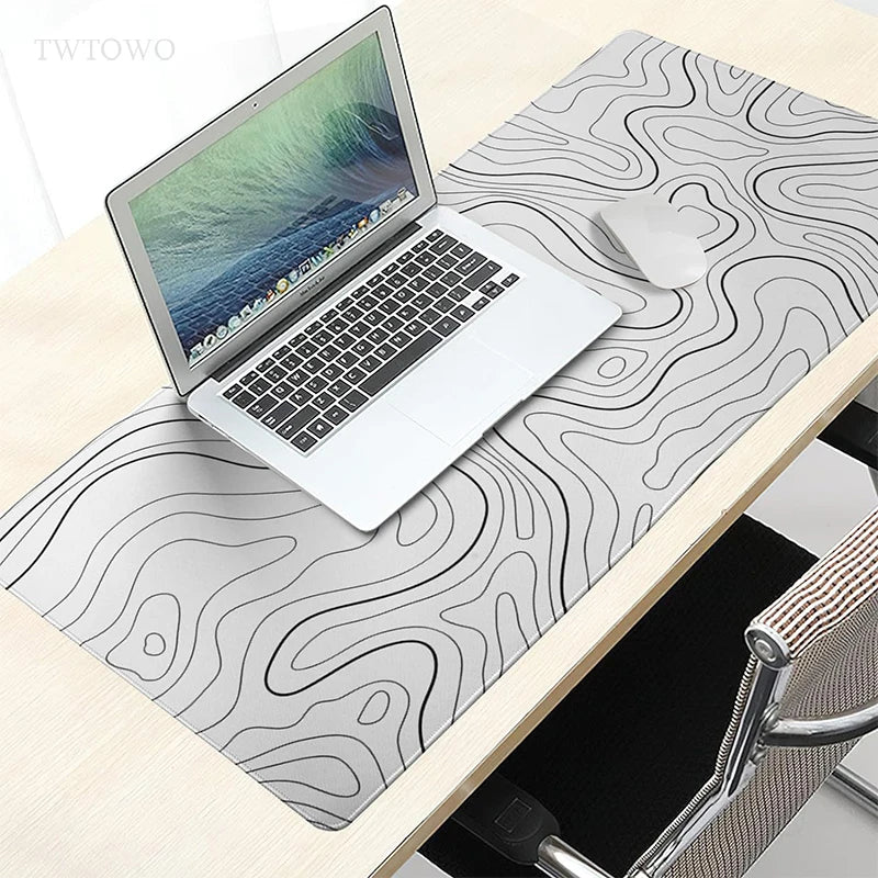 Tapis de Souris Gaming TWTOWO – Haute Précision, Base Antidérapante & Surface Micro-Texturée pour Gamer & Bureautique