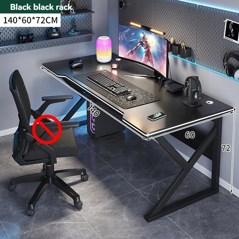 Bureau Ordinateur Rectangulaire – Mobilier Scolaire ou Professionnel, Surface Optimisée, Montage Facile