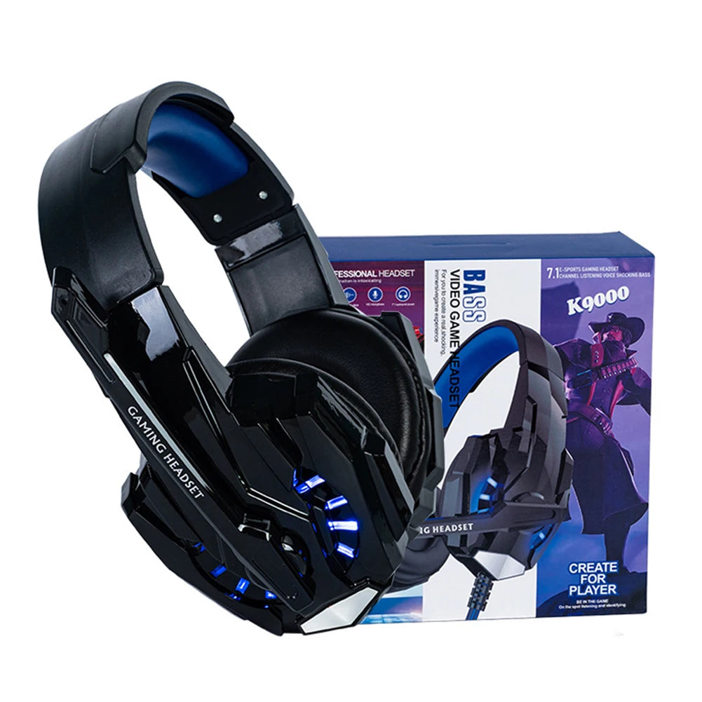 Casque Gaming Fanmuran Filaire – Son 3D & Micro Anti-Bruit