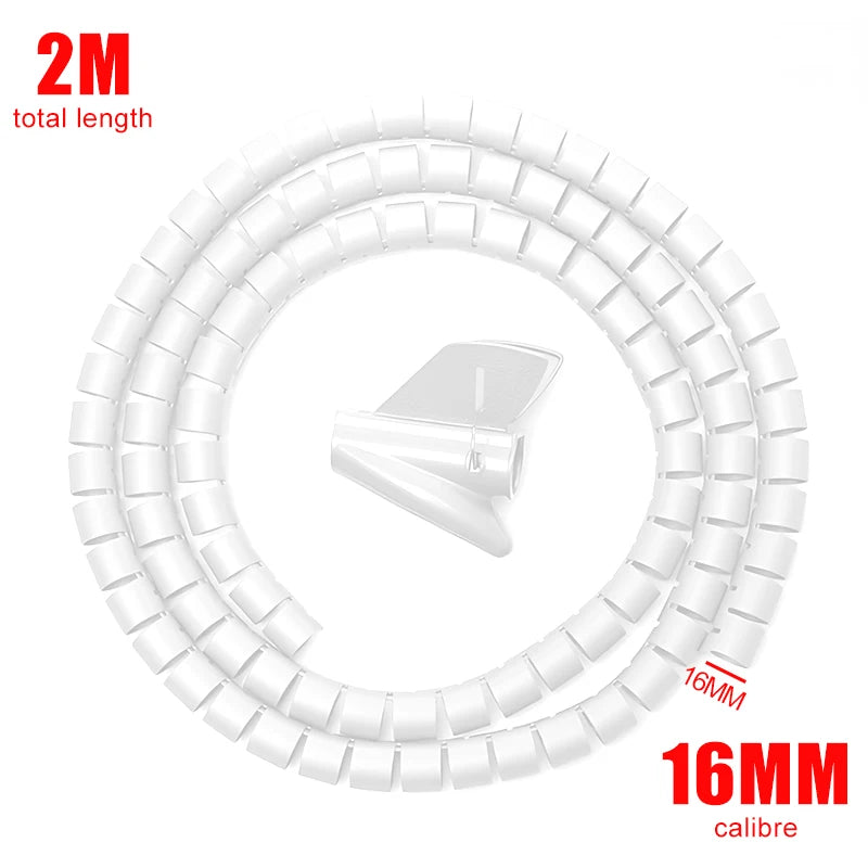 Gaine Spiralée PVC – Protection et Organisation des Câbles
