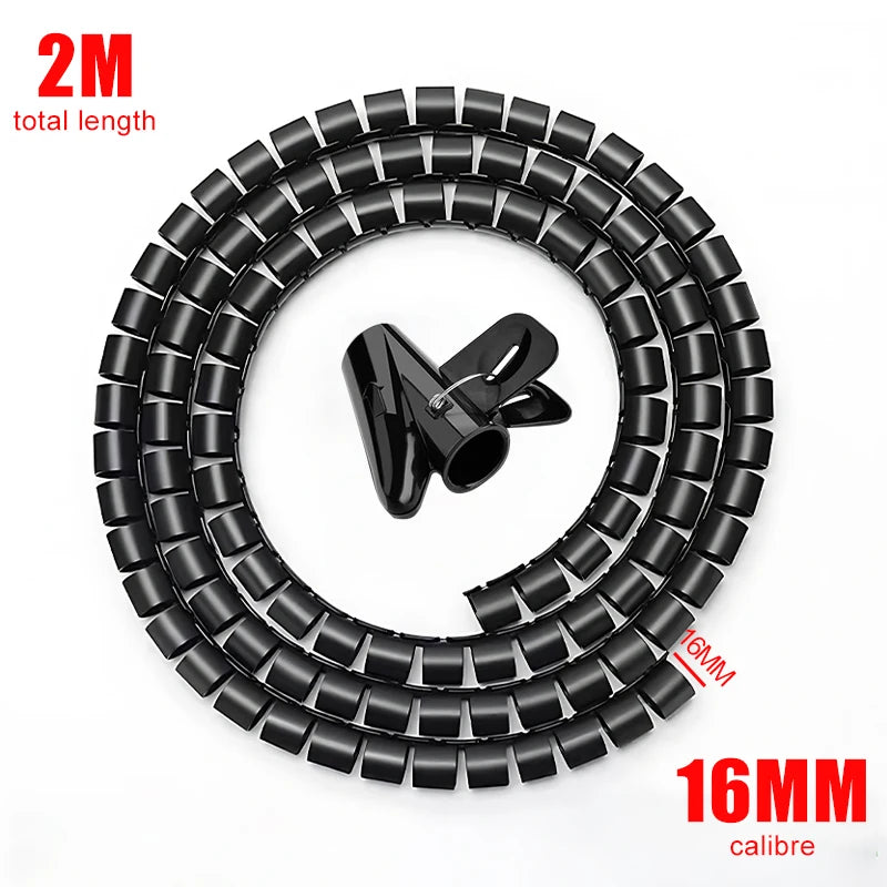 Gaine Spiralée PVC – Protection et Organisation des Câbles