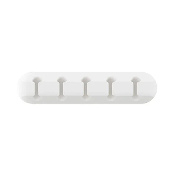 Organisateur de Câbles Auto-Adhésif en Silicone – Multi-Clips (3, 5 ou 7 positions) | Fixation Facile et Universelle