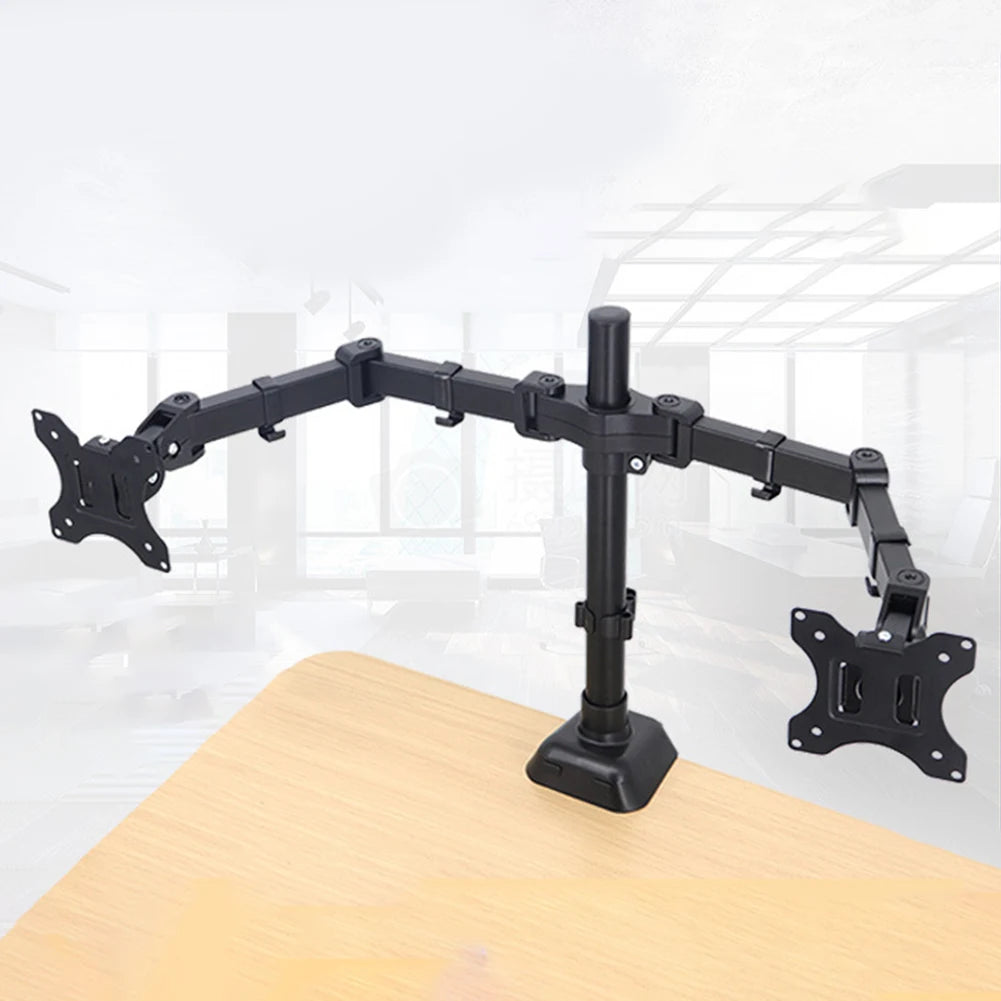 Support Écran ALLOYSEED PM100 – Bras Articulé pour Moniteur 17 à 32" avec Réglage Hauteur & Rotation 180°
