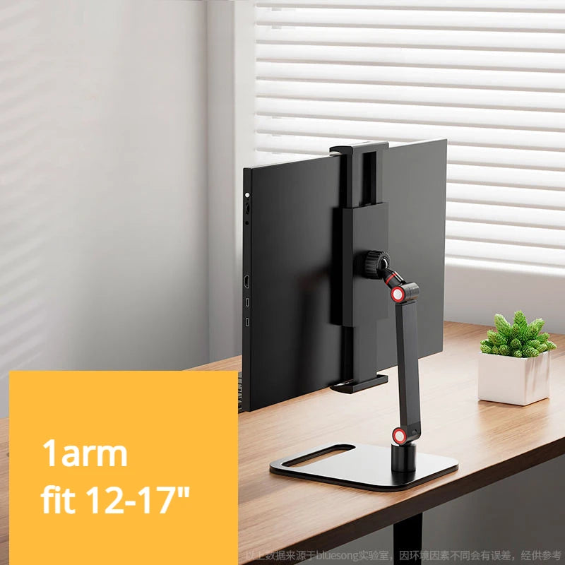 Support Écran Universel Lamgool – Rotatif 360° & Réglable pour Ordinateur Portable (10 à 20")