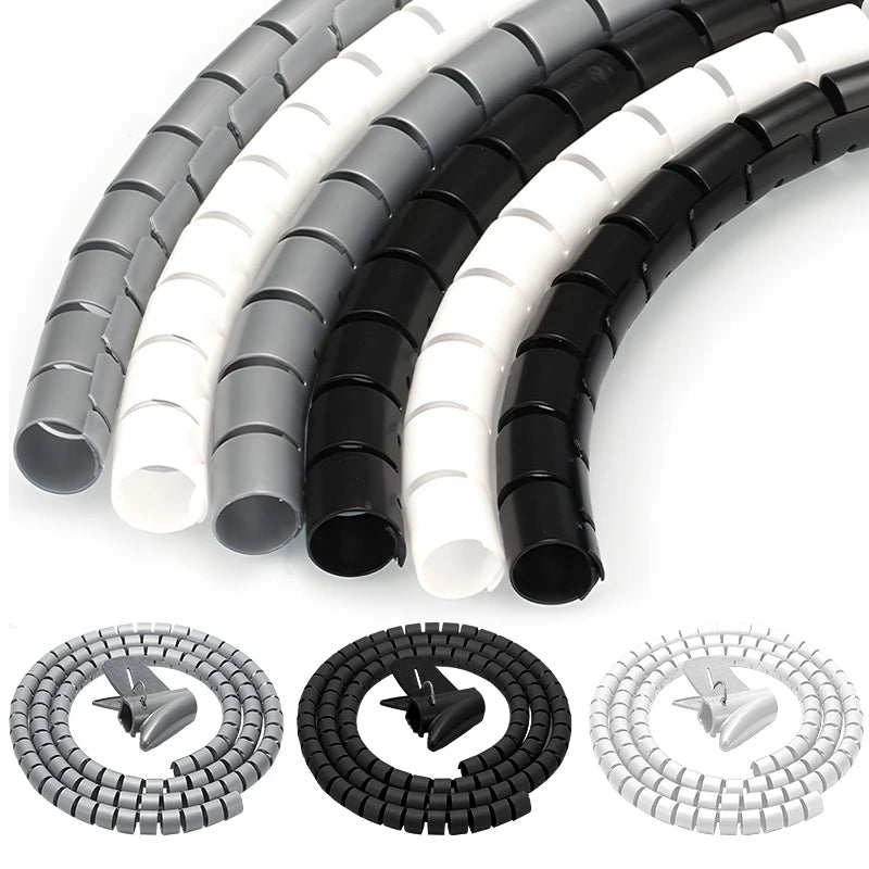 Gaine Spiralée PVC – Protection et Organisation des Câbles